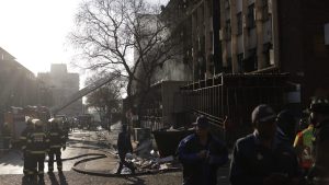 More than 60 dead as fire engulfs building in South Africa’s Johannesburg