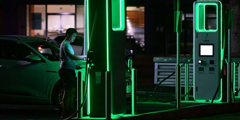 Tesla and Nio shares rise as EV makers get a broad lift after UAW calls strike