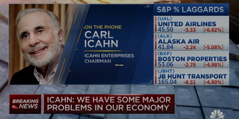 Carl Icahn’s investing arm rallies after third-quarter loss narrows and revenue beats