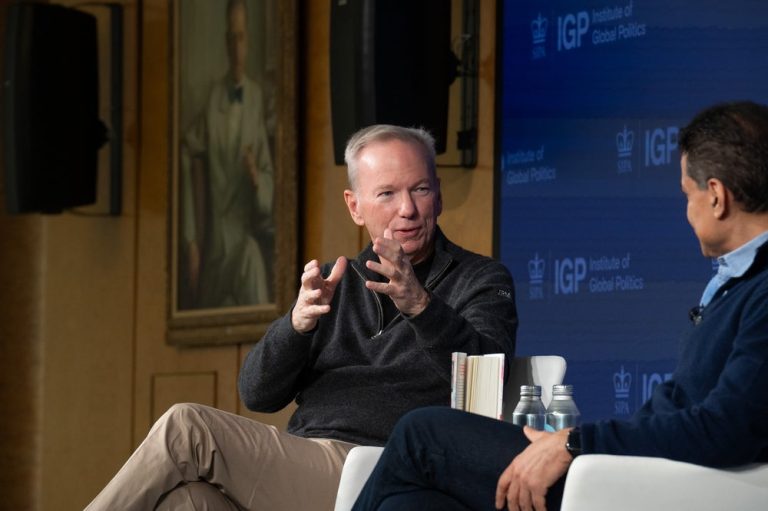 Former Google CEO Explains Why He is ‘Not in Favor of’ Working From Home
